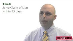 How to File a Construction Claim of Lien in Florida - From Notice to Owner to Recording