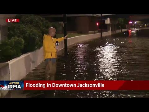 Flooding in Downtown Jacksonville