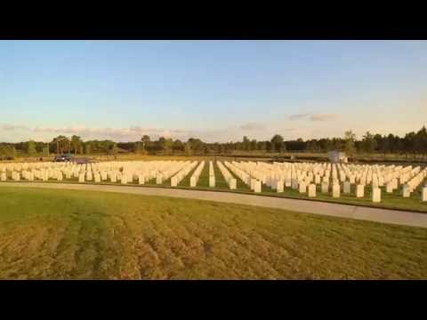 Jacksonville National Cemetery (Drone test)