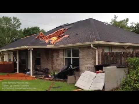 Tropical Storm Colin - Jacksonville, FL Tornado Damage 6/6/16