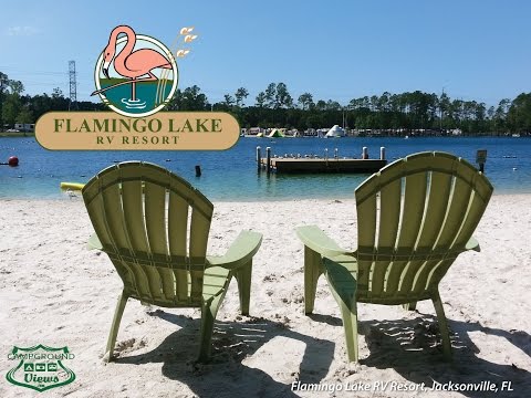 CampgroundViews.com - Flamingo Lake RV Resort Jacksonville Florida FL RV Park Campground