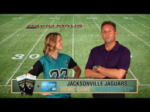 David Maus Automotive Is Giving Away Free Jacksonville Jaguar Tickets!