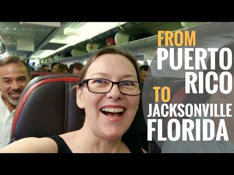 Leaving Puerto Rico for Downtown Jacksonville Florida [Travlog Ep 24] 