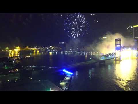 2015 Jacksonville, Florida Light Boat Parade and Fireworks