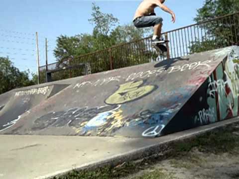 frontside flip at Cuba Hunter park in Jacksonville, FL